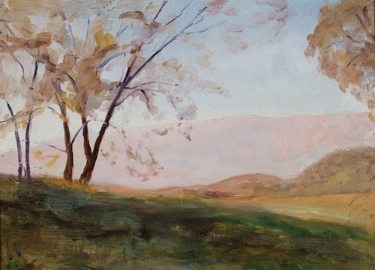 Paesaggio di Massandra. Da un viaggio in Crimea da Jan Ciągliński