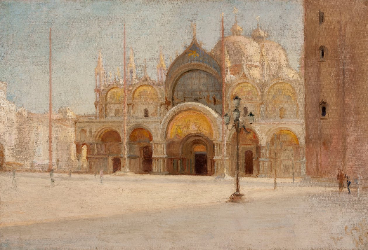Piazza San Marco a Venezia da Jan Ciągliński