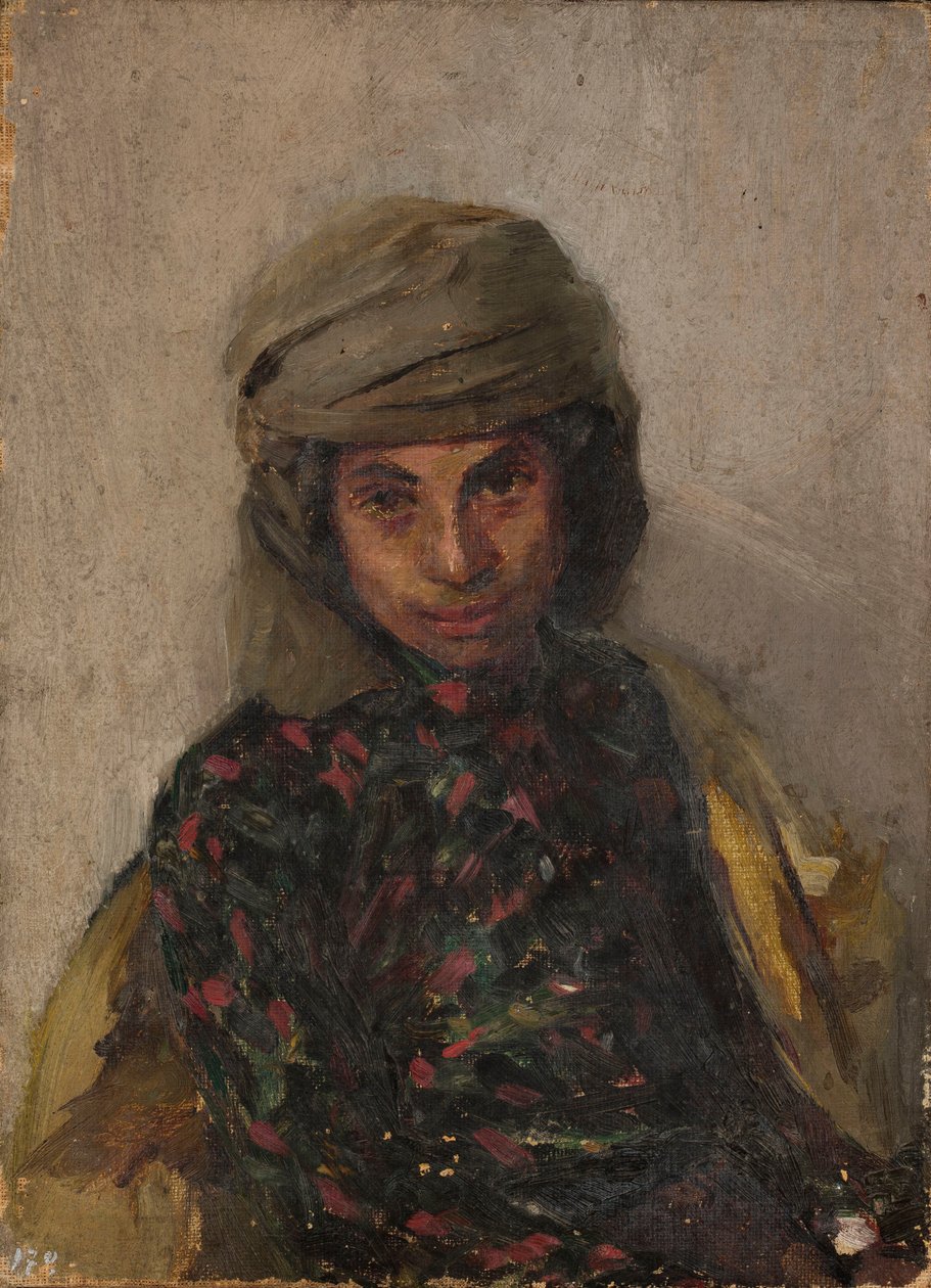 Ritratto di una donna ebrea. Da un viaggio in Crimea da Jan Ciągliński