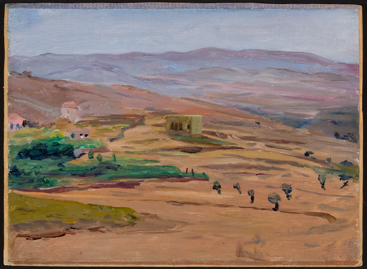 Deserto presso Damasco. Da un viaggio in Palestina da Jan Ciągliński