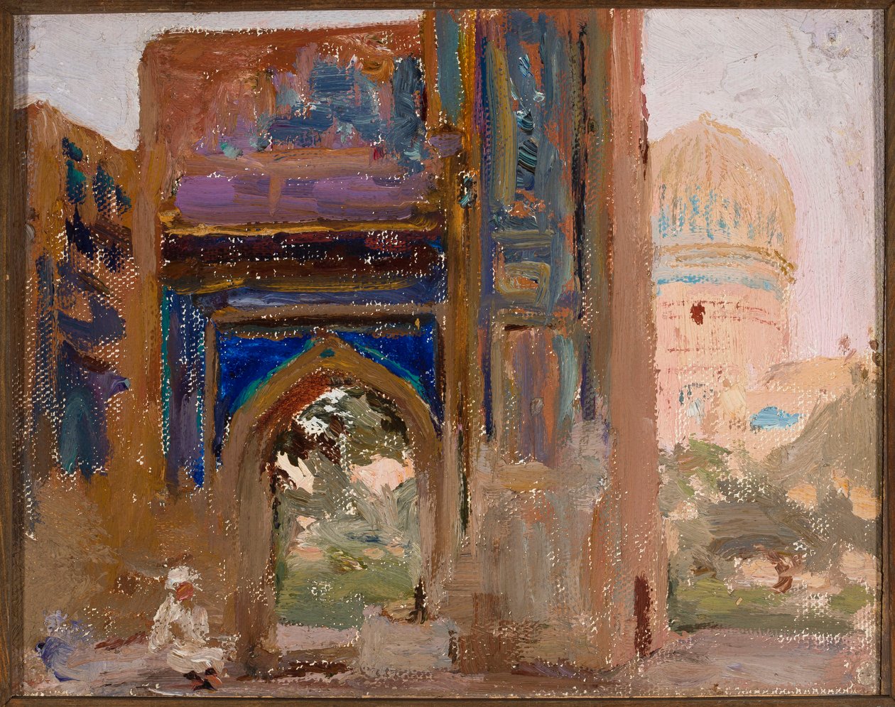 Samarcanda - Gur Emir, mausoleo di Tamerlano. Da un viaggio in Turkestan da Jan Ciągliński
