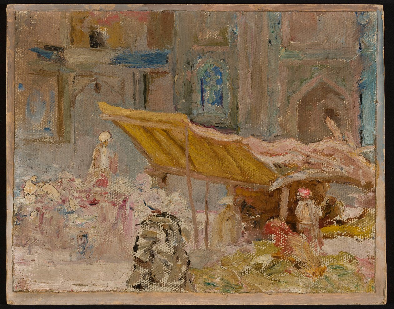 Samarcanda - il mercato della frutta. Dal viaggio in Turkestan da Jan Ciągliński