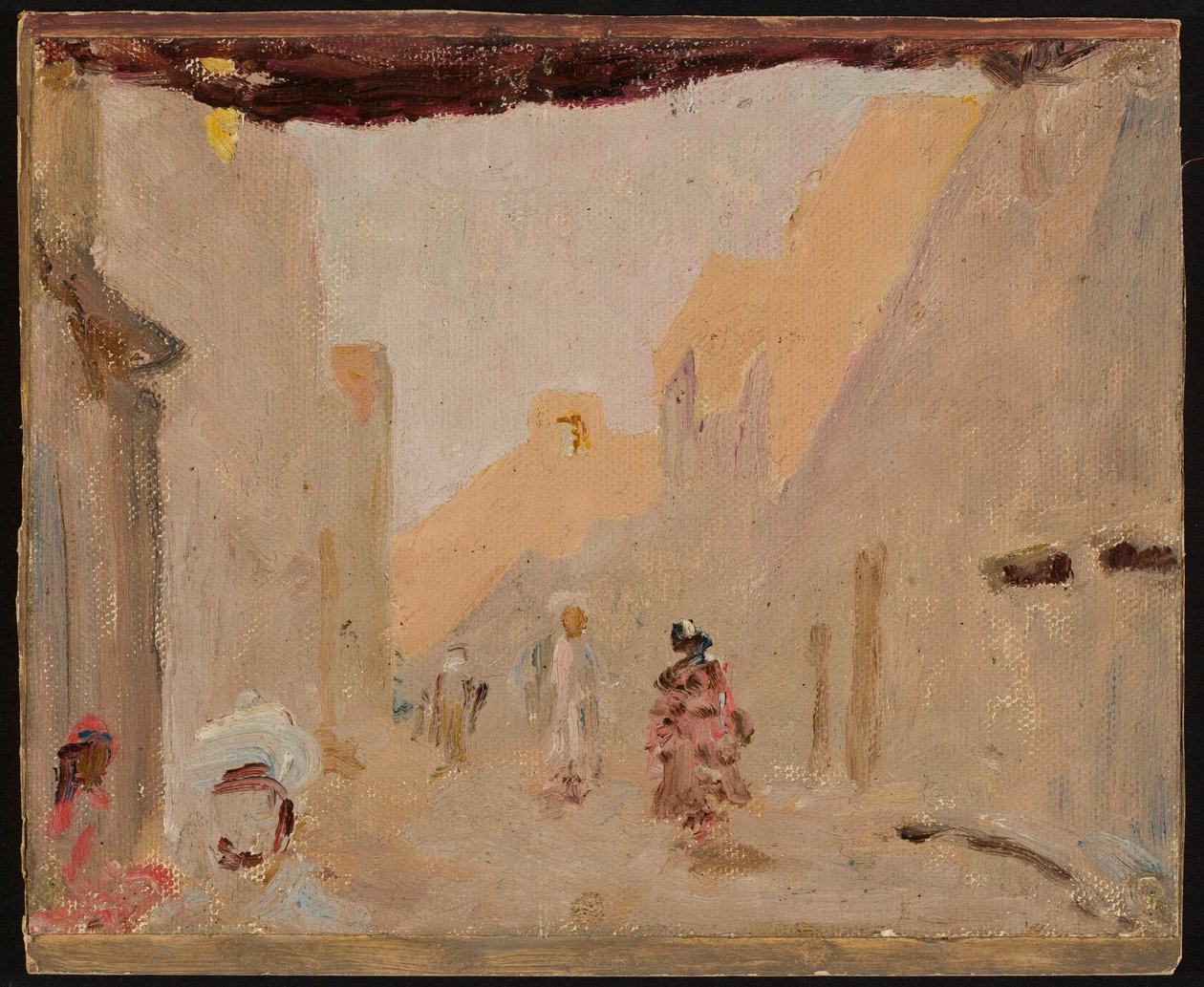 La vecchia Tashkent di sera. Dal viaggio in Turkestan da Jan Ciągliński