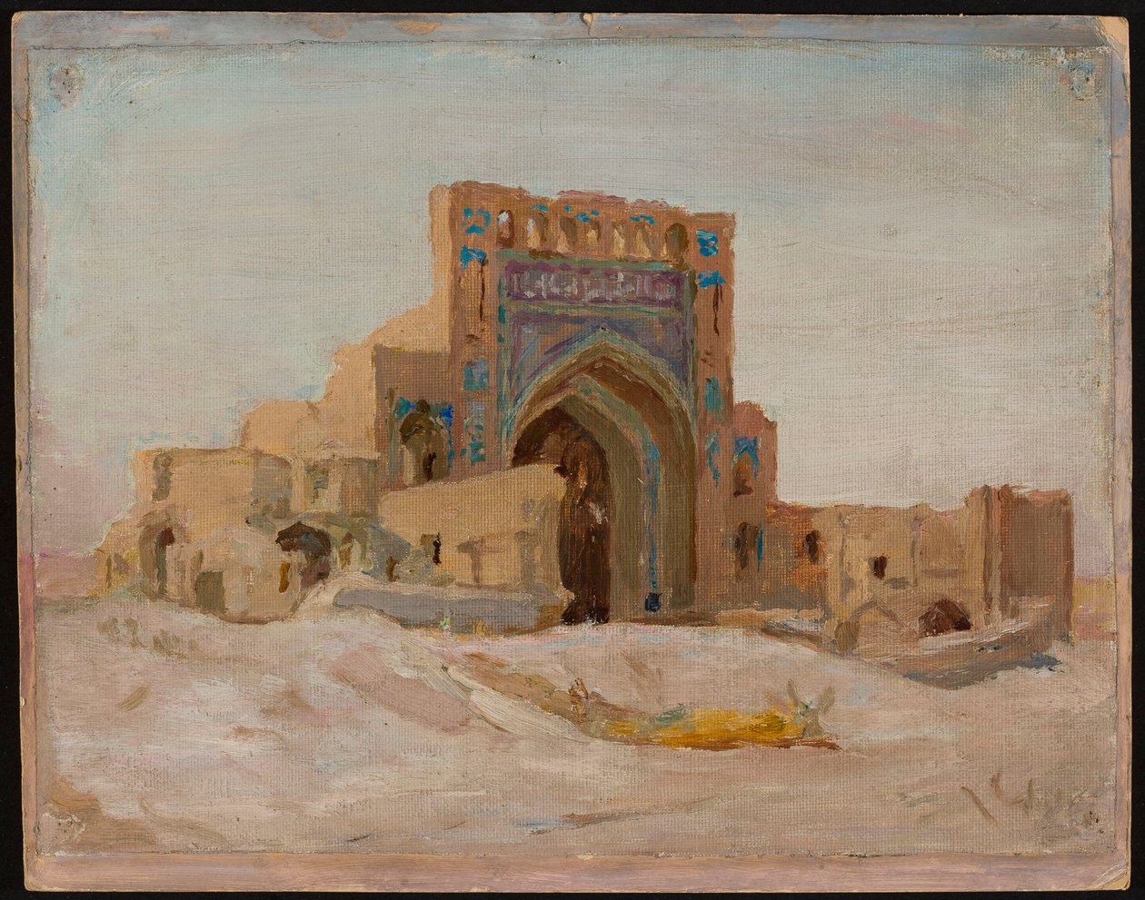 Antica moschea persiana. Dal viaggio in Turkestan da Jan Ciągliński