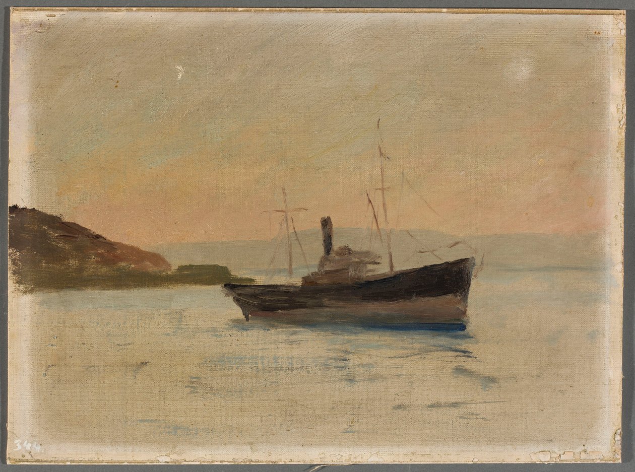 Nave sul Mar Nero. Da un viaggio a Costantinopoli da Jan Ciągliński