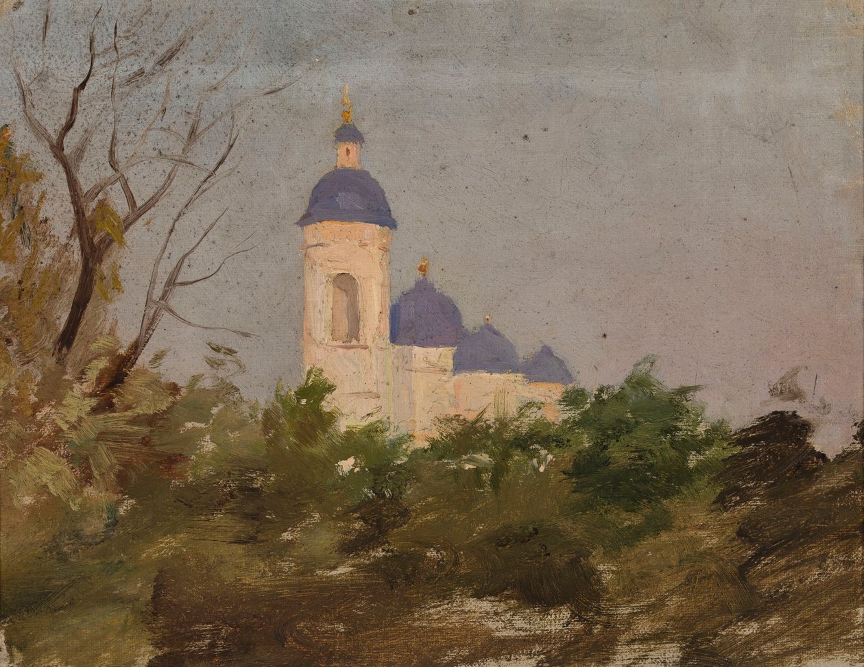 Studio di una chiesa ortodossa da Jan Ciągliński