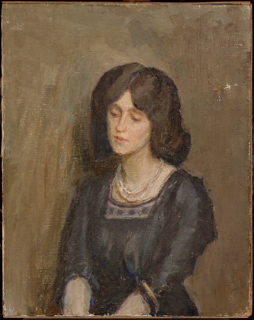 Studio di ritratto di una donna da Jan Ciągliński