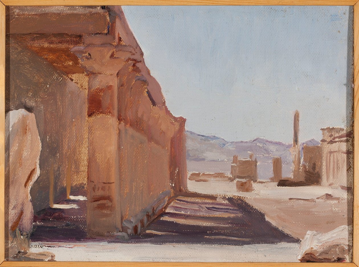 Tempio. Da un viaggio in Egitto da Jan Ciągliński