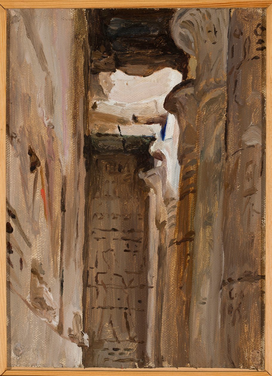 Tempio. Da un viaggio in Egitto da Jan Ciągliński