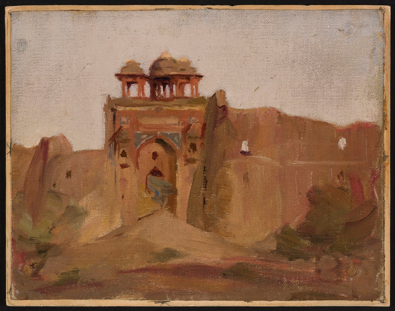 Il tempio. Dal viaggio in India da Jan Ciągliński