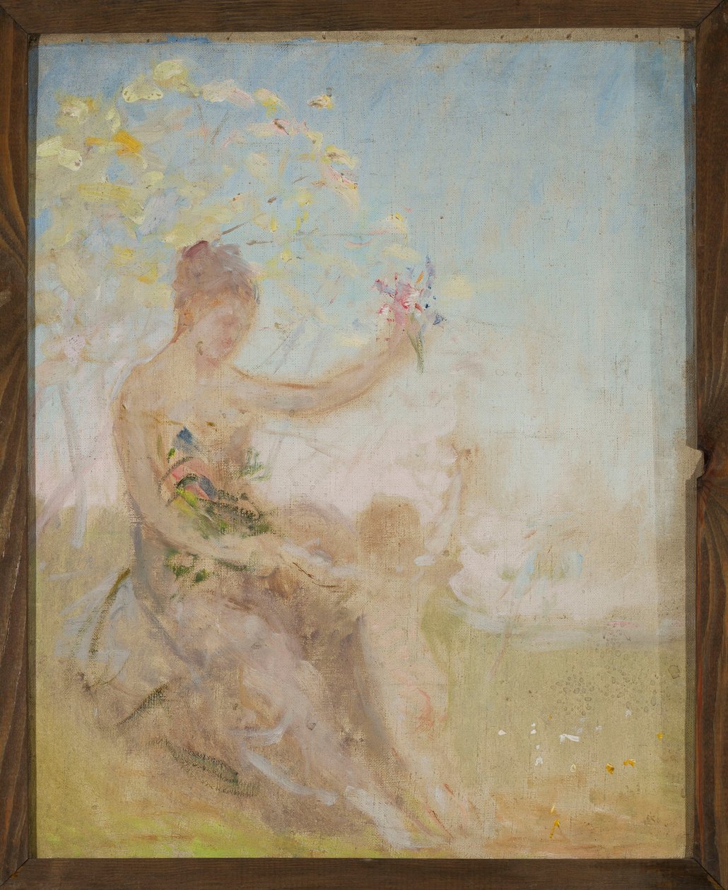 Schizzo per il pannello “Primavera” destinato alla villa Bachczi-Dere a Yalta da Jan Ciągliński