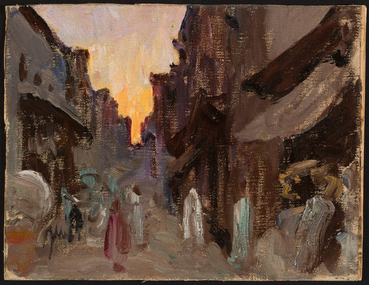 Tanjore - strada. Da un viaggio in India da Jan Ciągliński