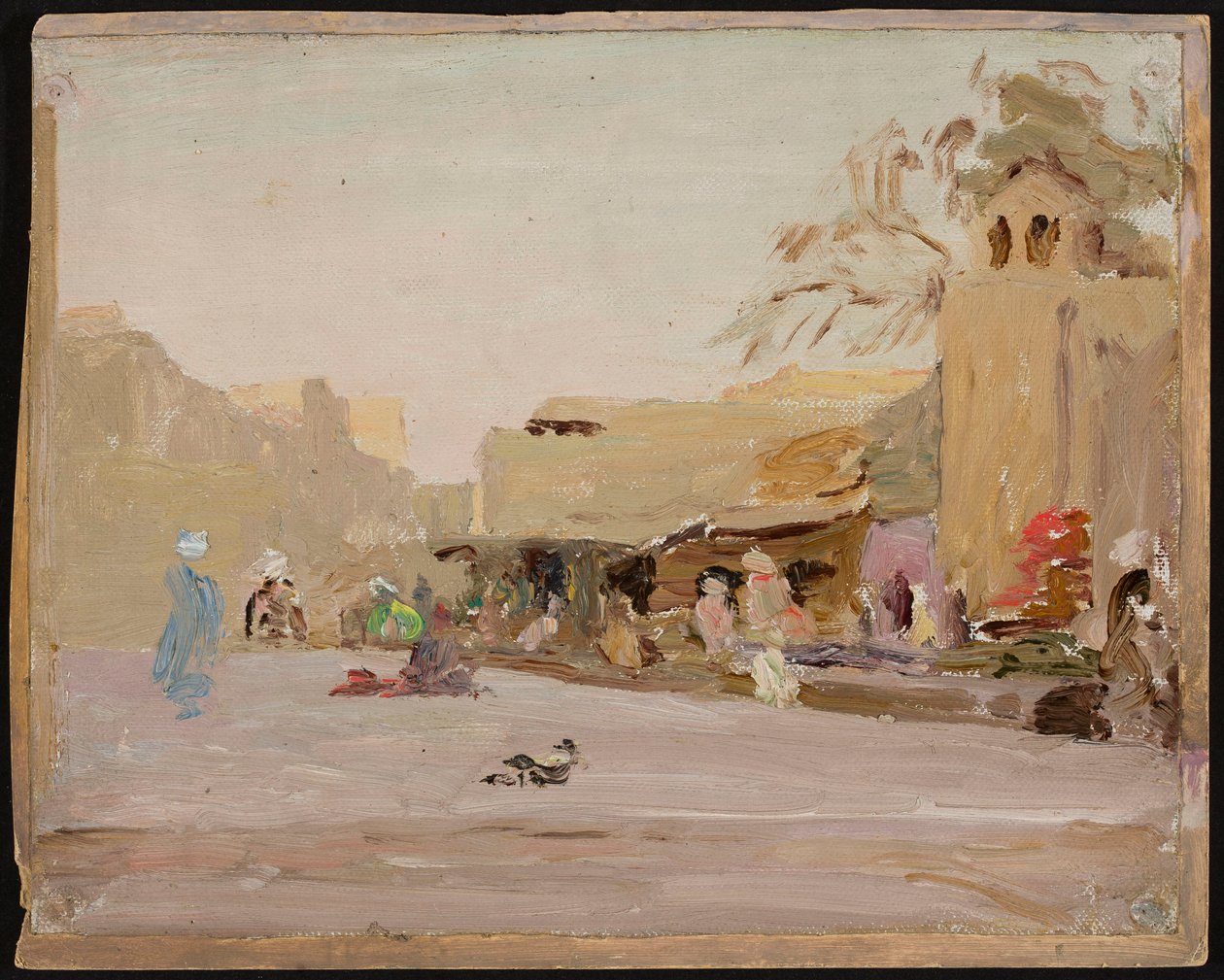Il mercato di Bukhara. Dal viaggio in Turkestan da Jan Ciągliński