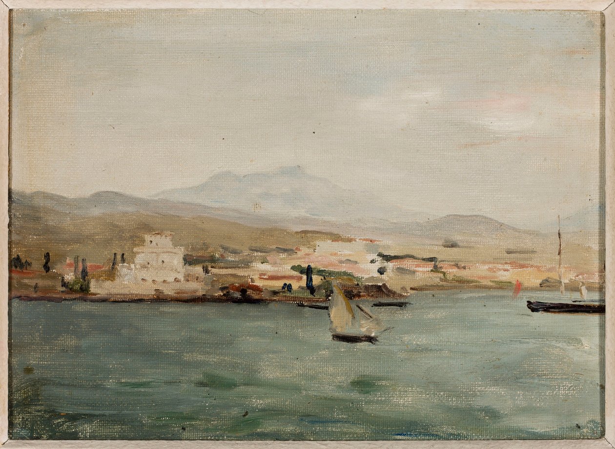 Veduta del porto di Salonicco. Dal viaggio in Palestina da Jan Ciągliński