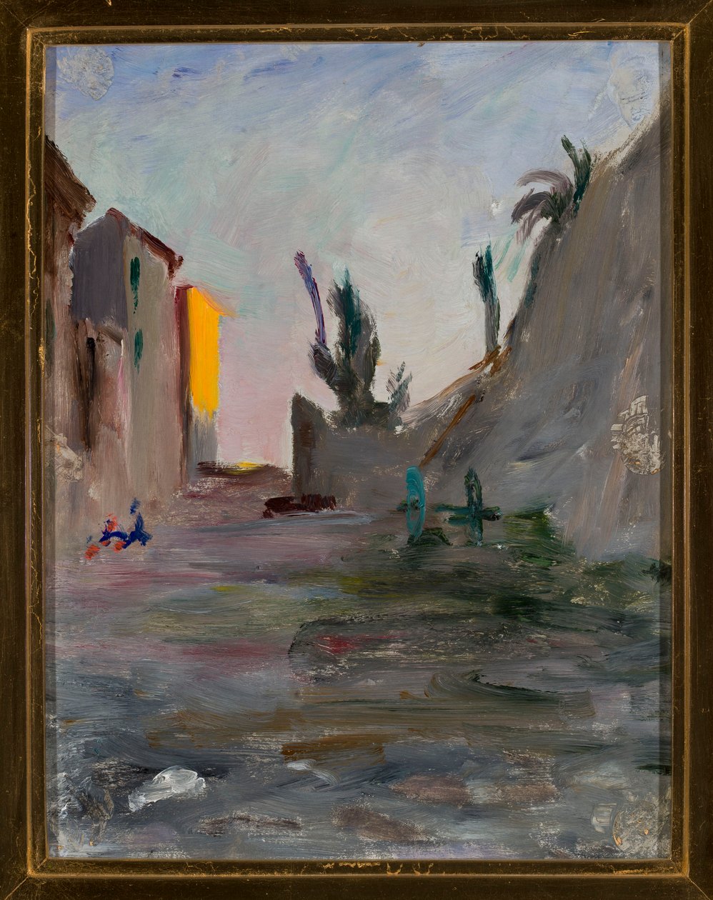 Sera a Bordighera. Da un viaggio in Italia da Jan Ciągliński