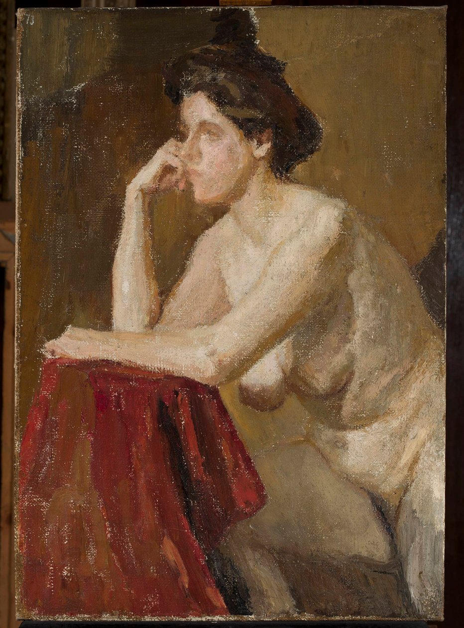Polacco:  Modelka, studium Modello femminile, studio da Jan Ciągliński
