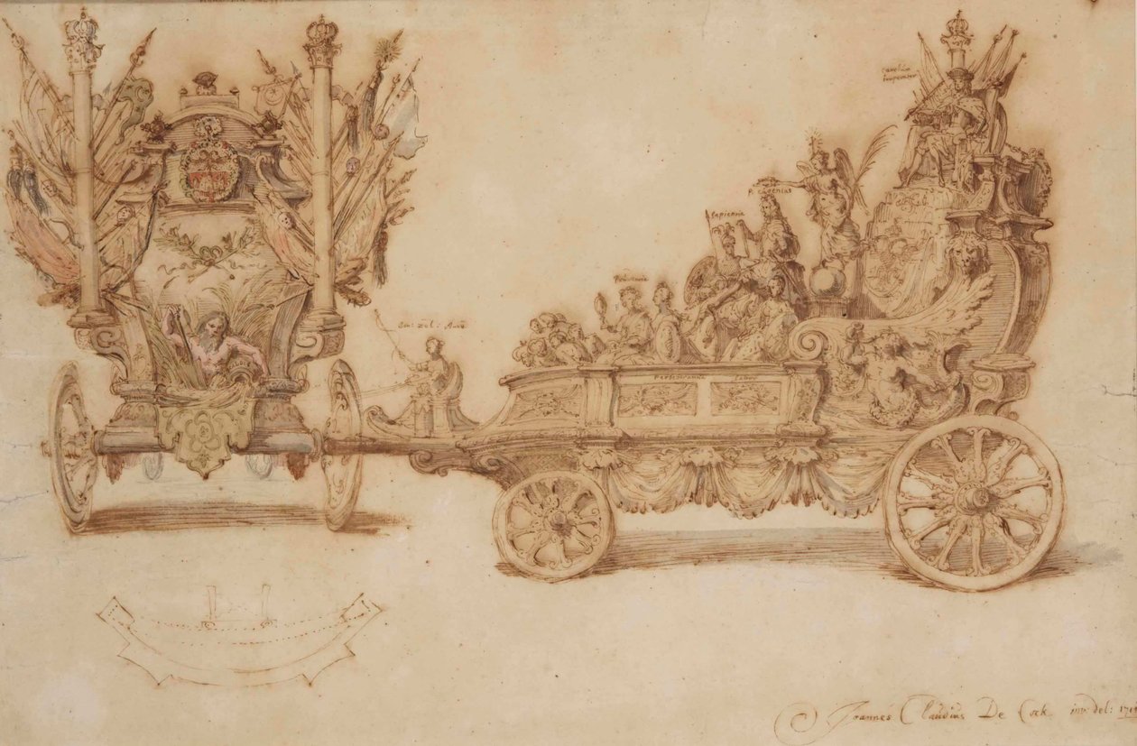 Design per un galleggiante da Jan Claudius de Cock
