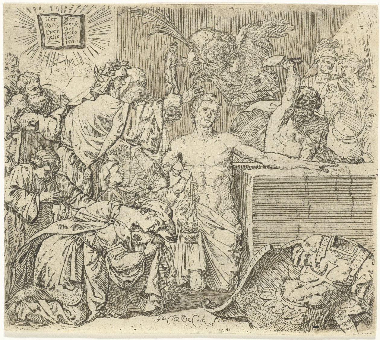 Martirio di San Quirino di Neuss da Jan Claudius de Cock