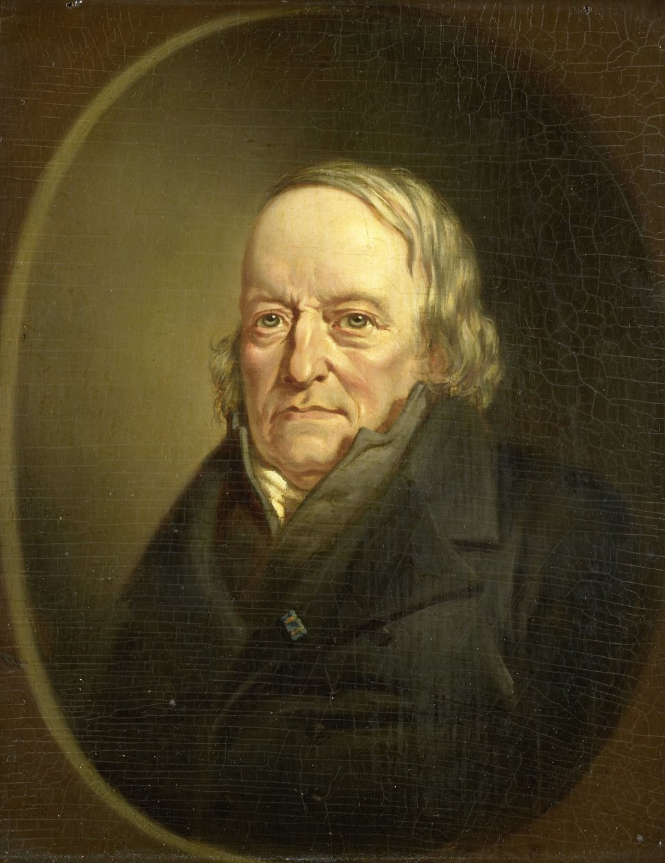 Ritratto di Johannes Kinker, poeta e filosofo, professore a Liegi da Jan Cornelis van Rossum