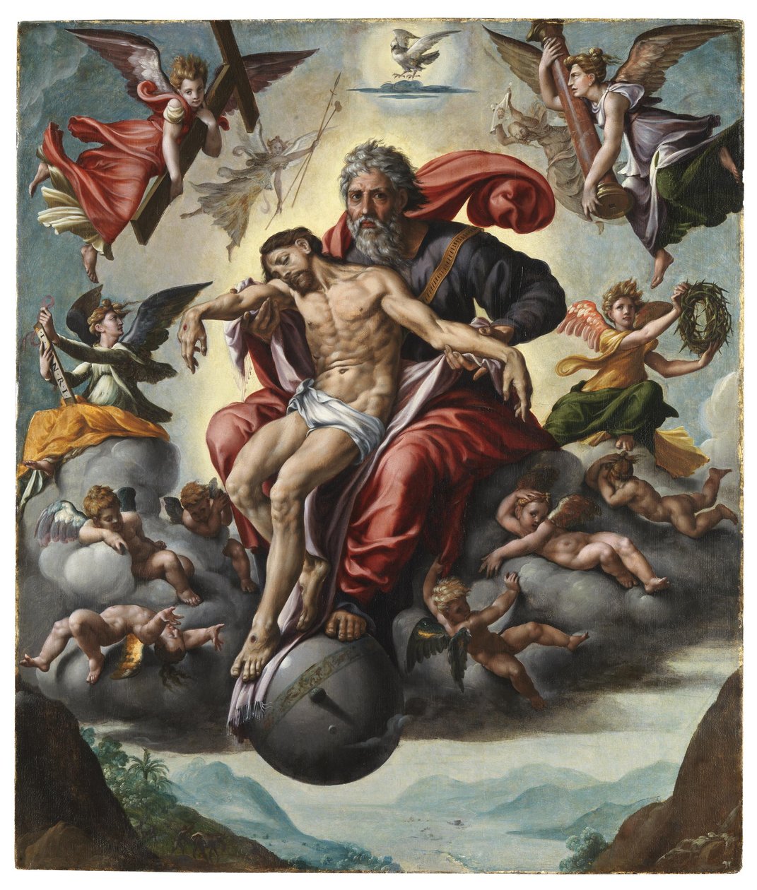 Olandese: Il seggio della misericordia Santa Trinità da Jan Cornelisz Vermeyen