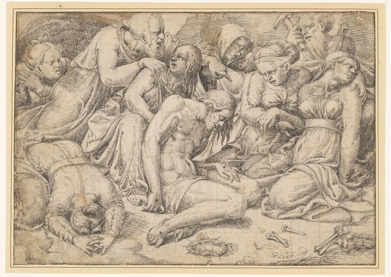 La Lamentazione di Cristo da Jan Cornelisz Vermeyen