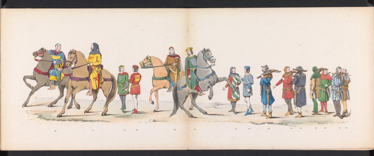 Mascherata degli studenti di Leida, 1865 (tavola 10) da Jan Daniël Cornelis Carel Willem baron de Constant Rebecque