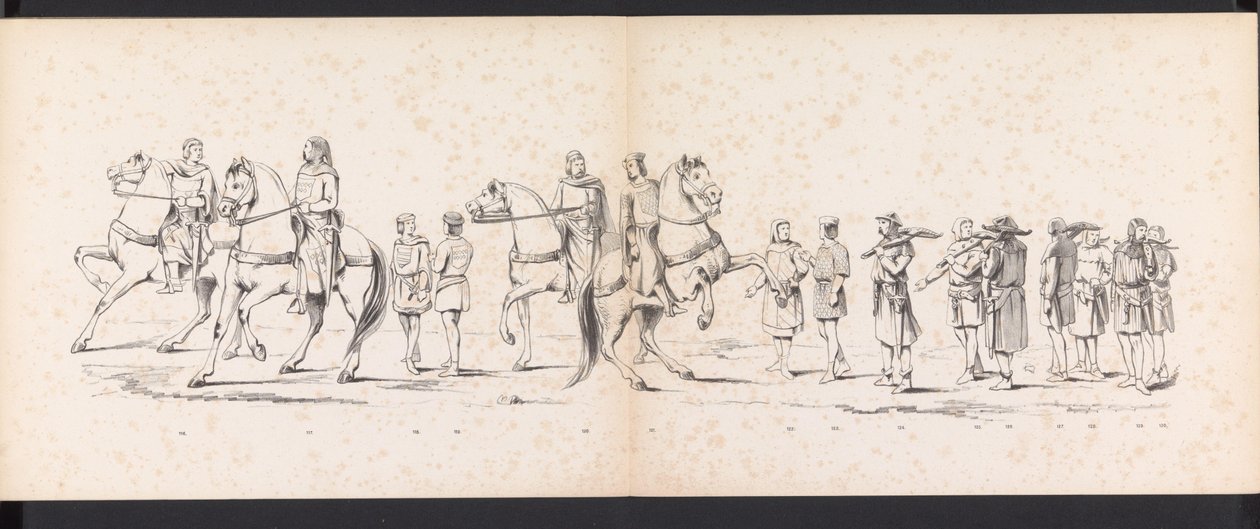 Mascherata degli studenti di Leida, 1865 (tavola 10) da Jan Daniël Cornelis Carel Willem baron de Constant Rebecque