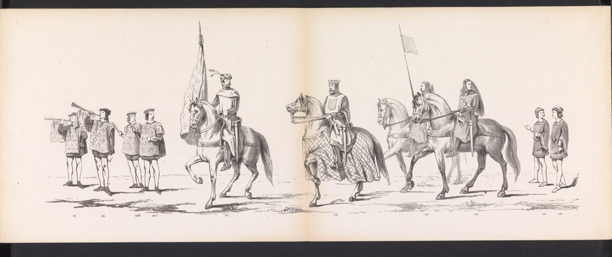 Mascherata degli studenti di Leida, 1865 (tavola 11) da Jan Daniël Cornelis Carel Willem baron de Constant Rebecque