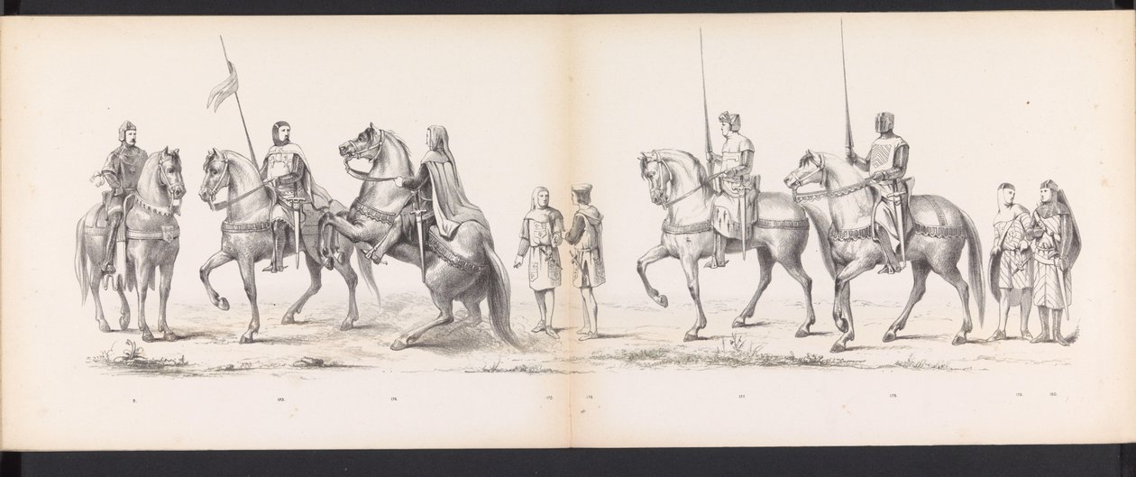 Mascherata degli studenti di Leida, 1865 (tavola 14) da Jan Daniël Cornelis Carel Willem baron de Constant Rebecque