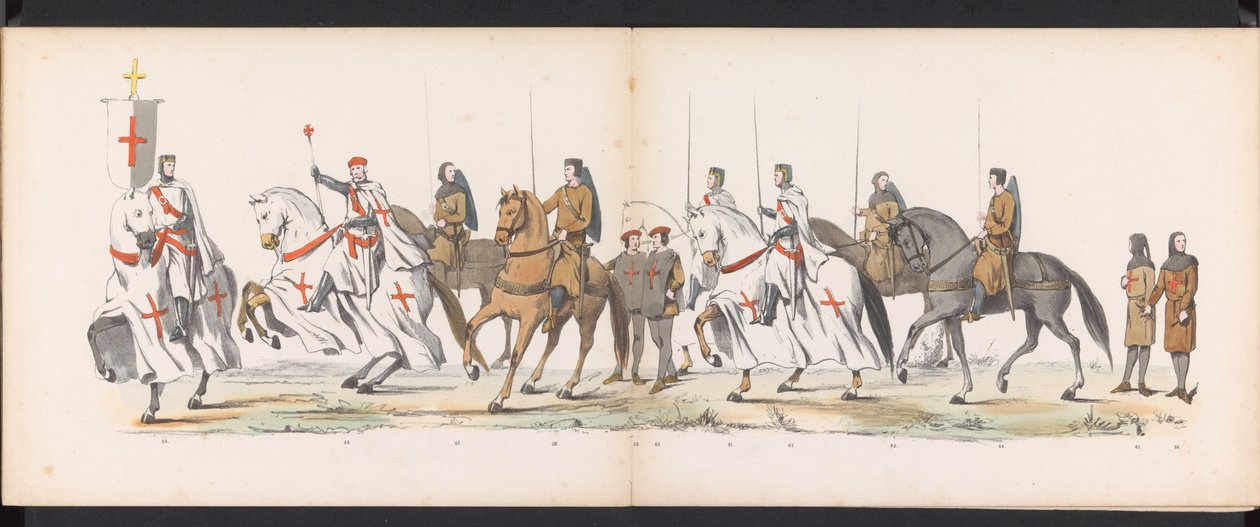 Mascherata degli studenti di Leida, 1865 (tav. 5) da Jan Daniël Cornelis Carel Willem baron de Constant Rebecque