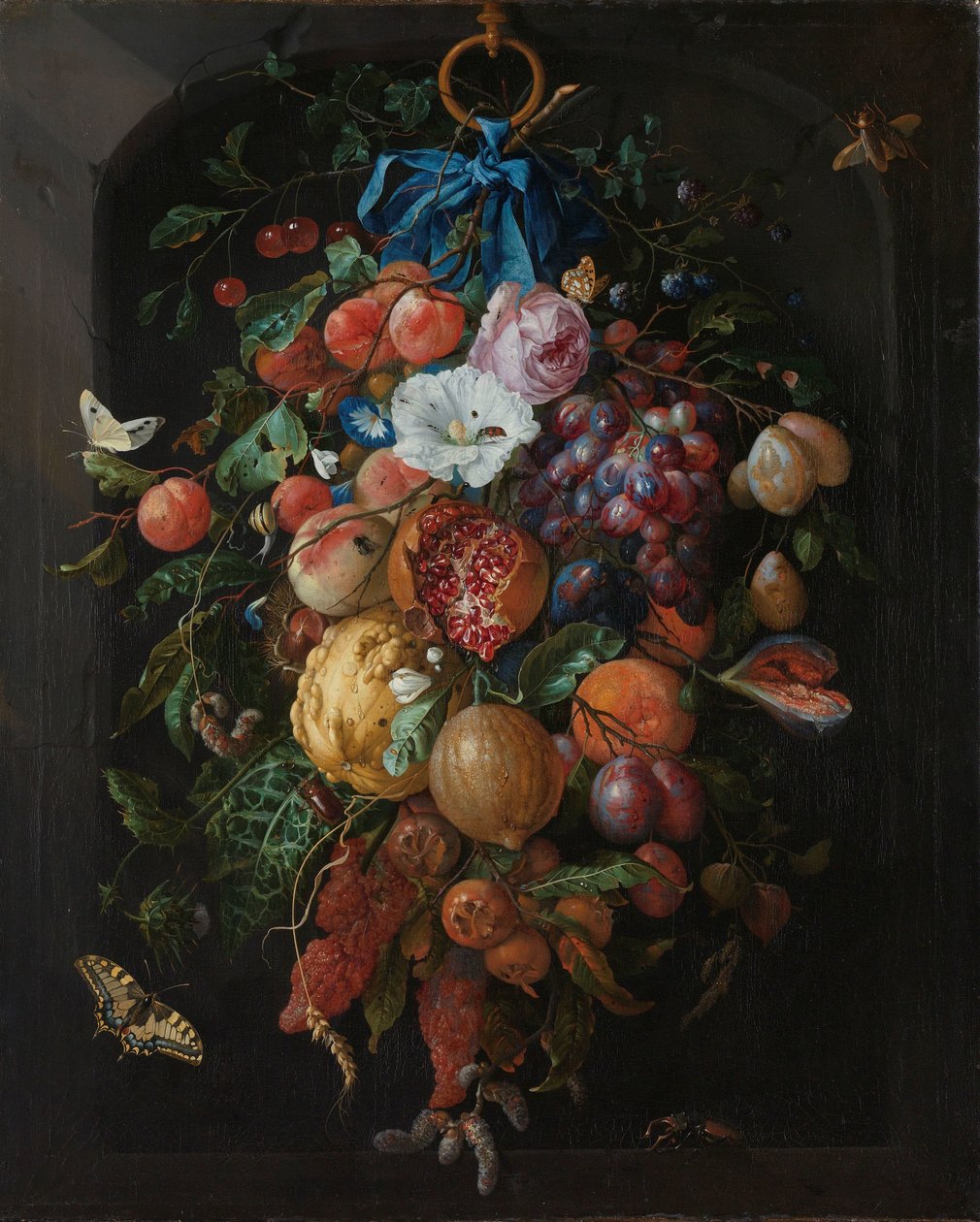 Festone di frutta e fiori da Jan Davidsz de Heem