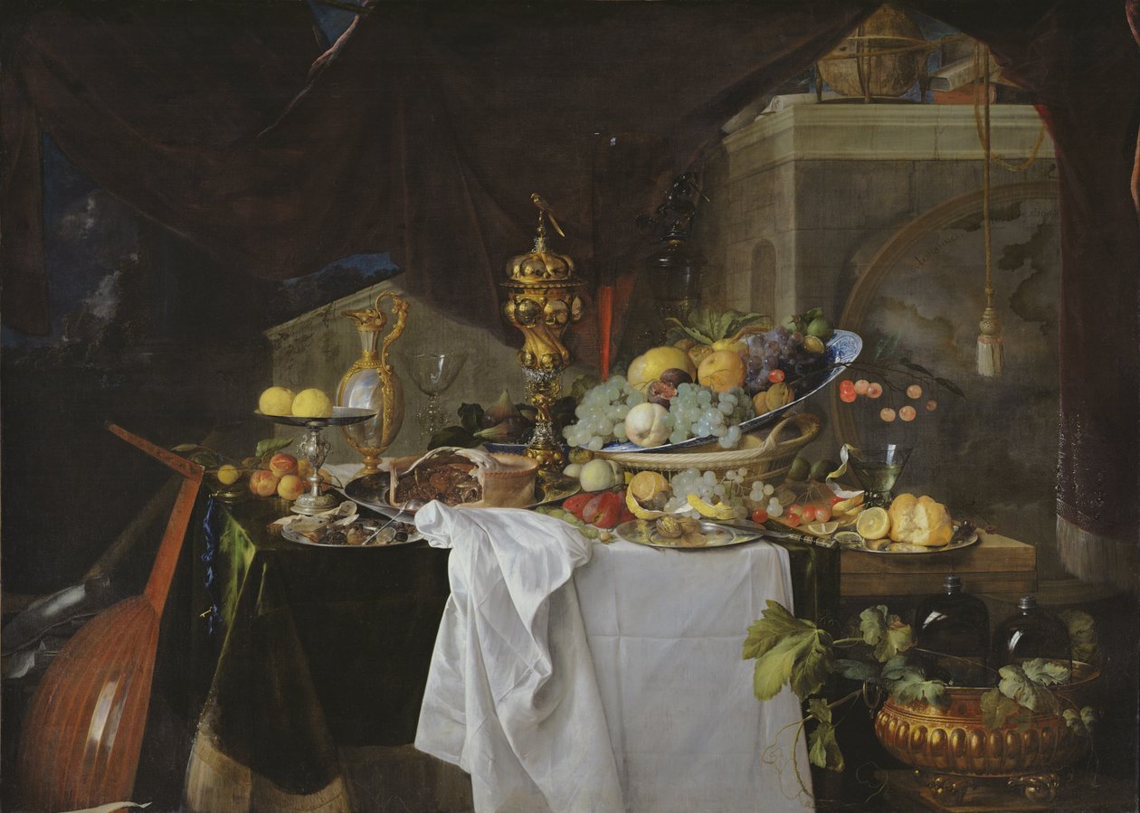 Natura morta, 1640 da Jan Davidsz de Heem