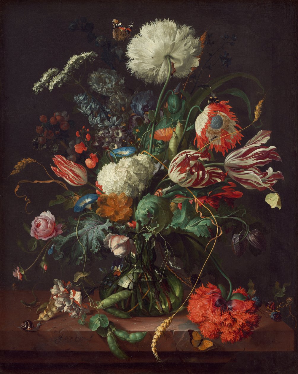 Vaso di fiori da Jan Davidsz. de Heem