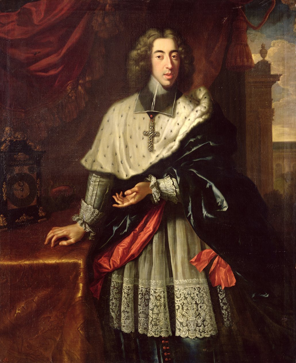 Principe Clemens August di Colonia (1700-1761), 1723 da Jan Frans Douven