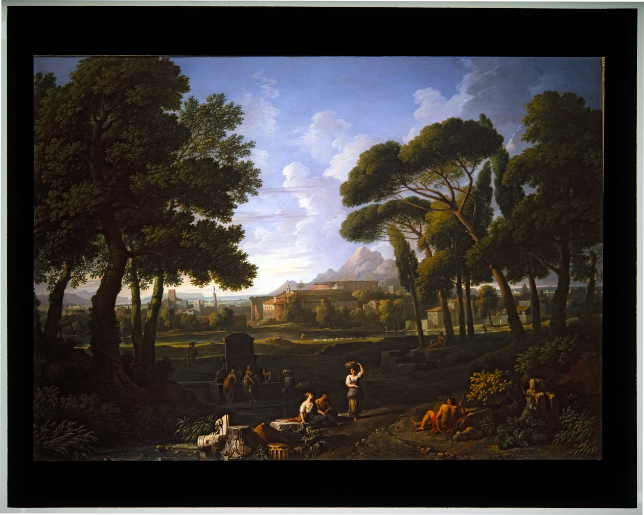 Paesaggio fantastico di Roma da Jan Frans van (1662 1749) Bloemen