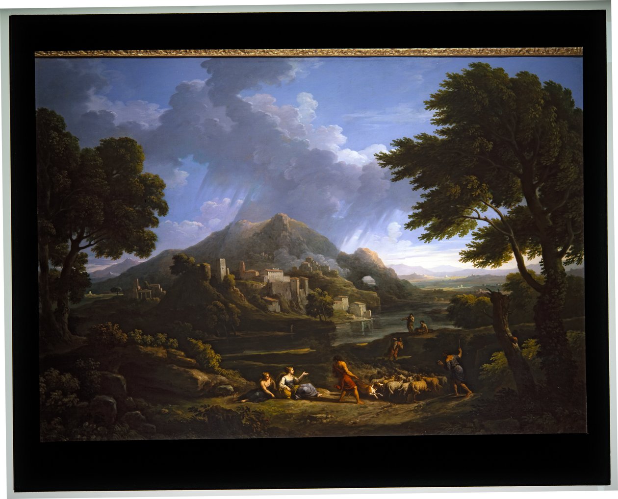 Paesaggio: Un temporale nella campagna da Jan Frans van (1662 1749) Bloemen