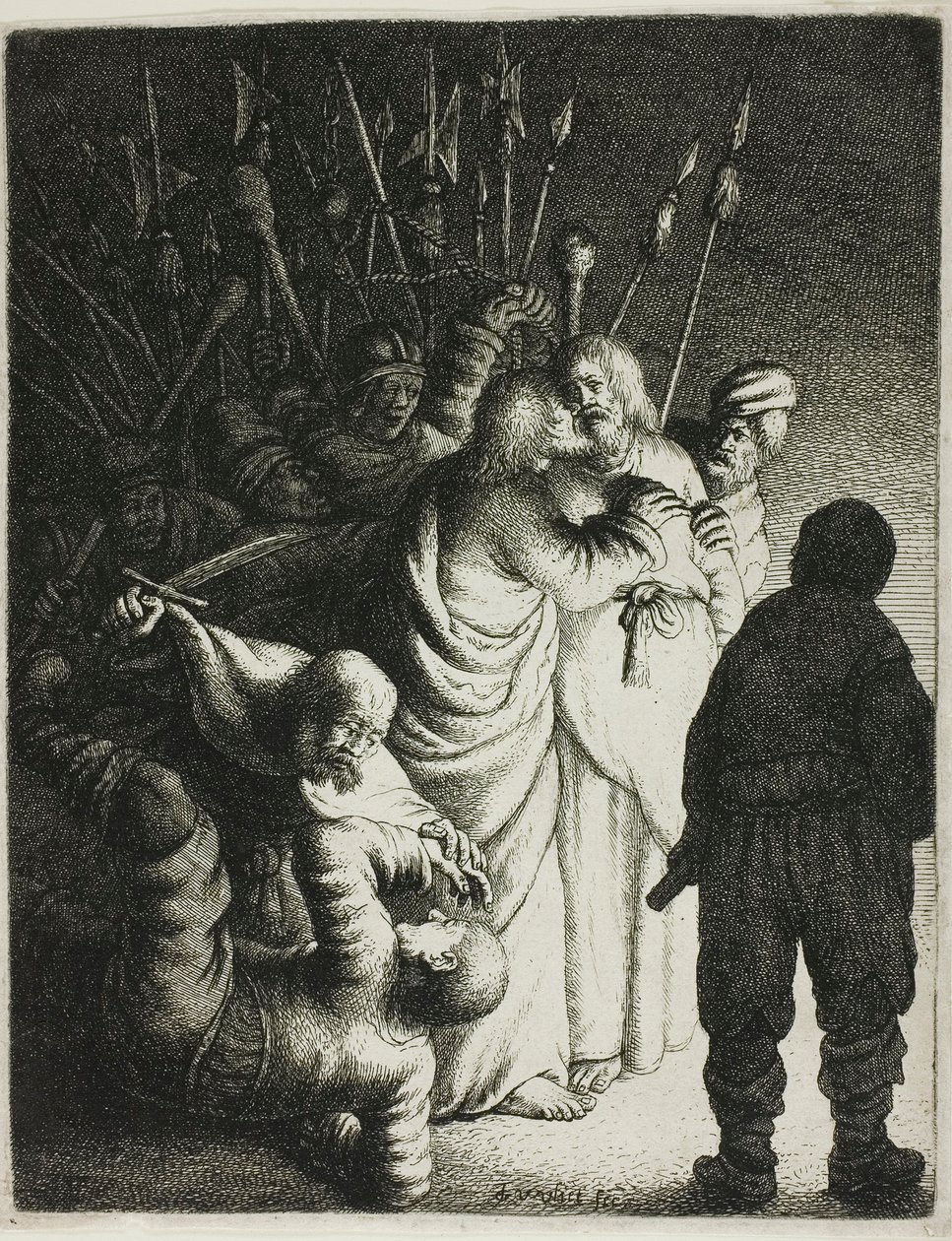 Cristo catturato, da La Passione da Jan Georg van Vliet