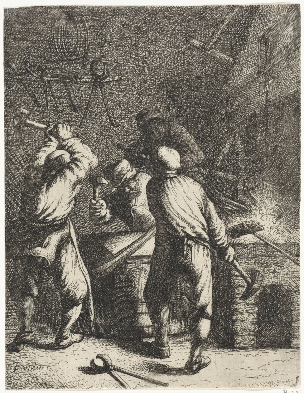 Fabbri (serie: Mestieri) da Jan Gillisz. van Vliet