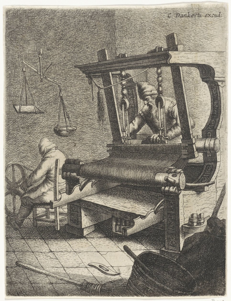 Tessitore da Jan Gillisz. van Vliet