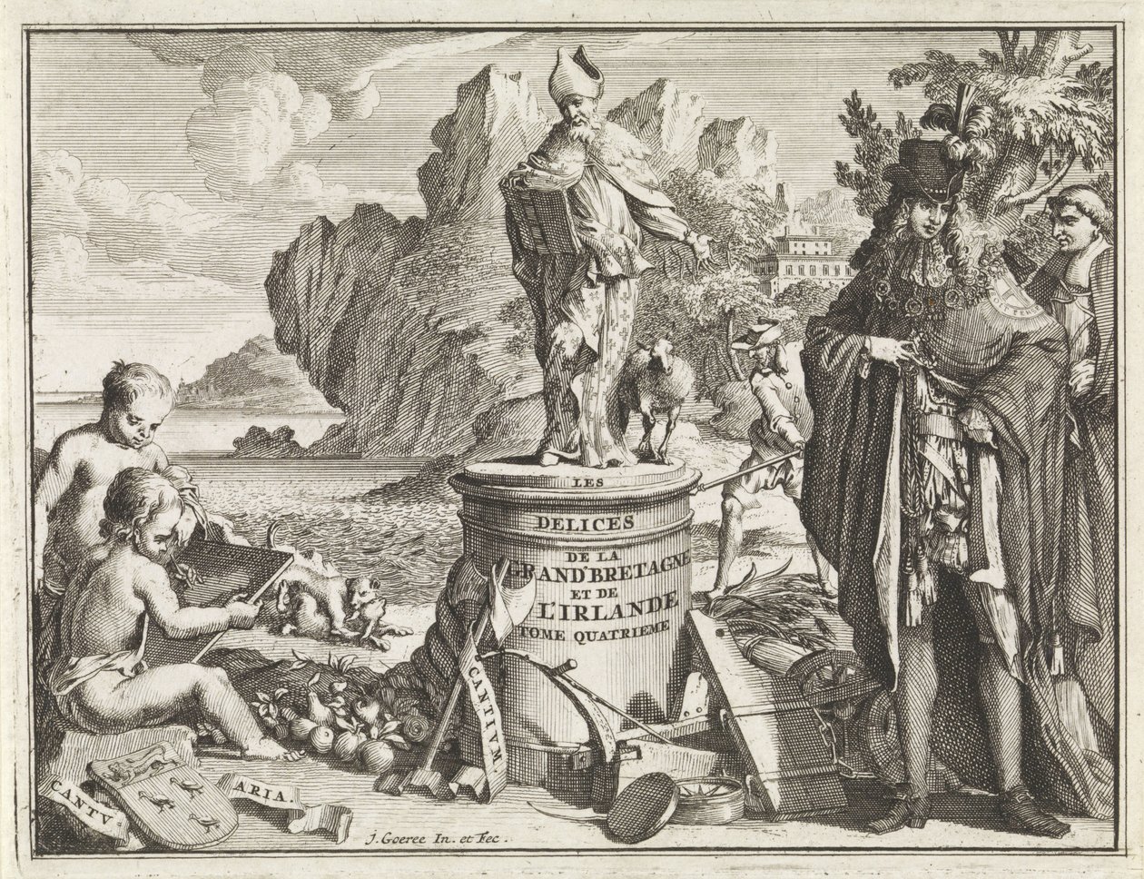 Piedistallo con San Tommaso Becket da Jan Goeree