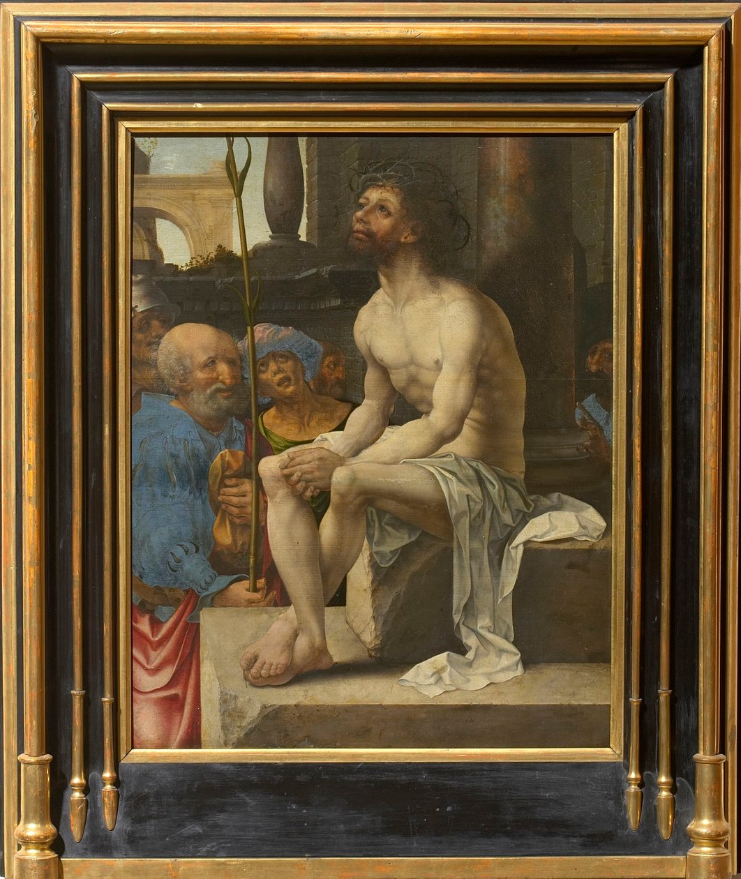 La derisione di Cristo, 1527 da Jan Gossaert