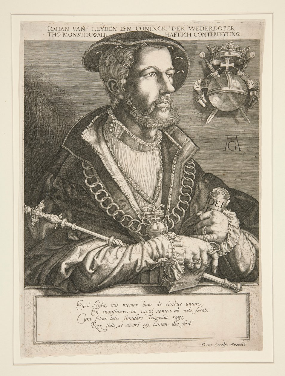 Jan Beuckelszoon (Jan van Leyden) da Jan Harmensz. Muller