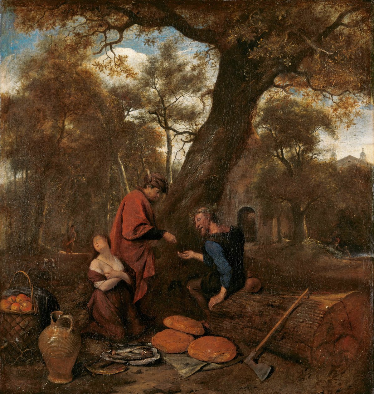Erisittone vende sua figlia Mestra da Jan Havicksz. Steen