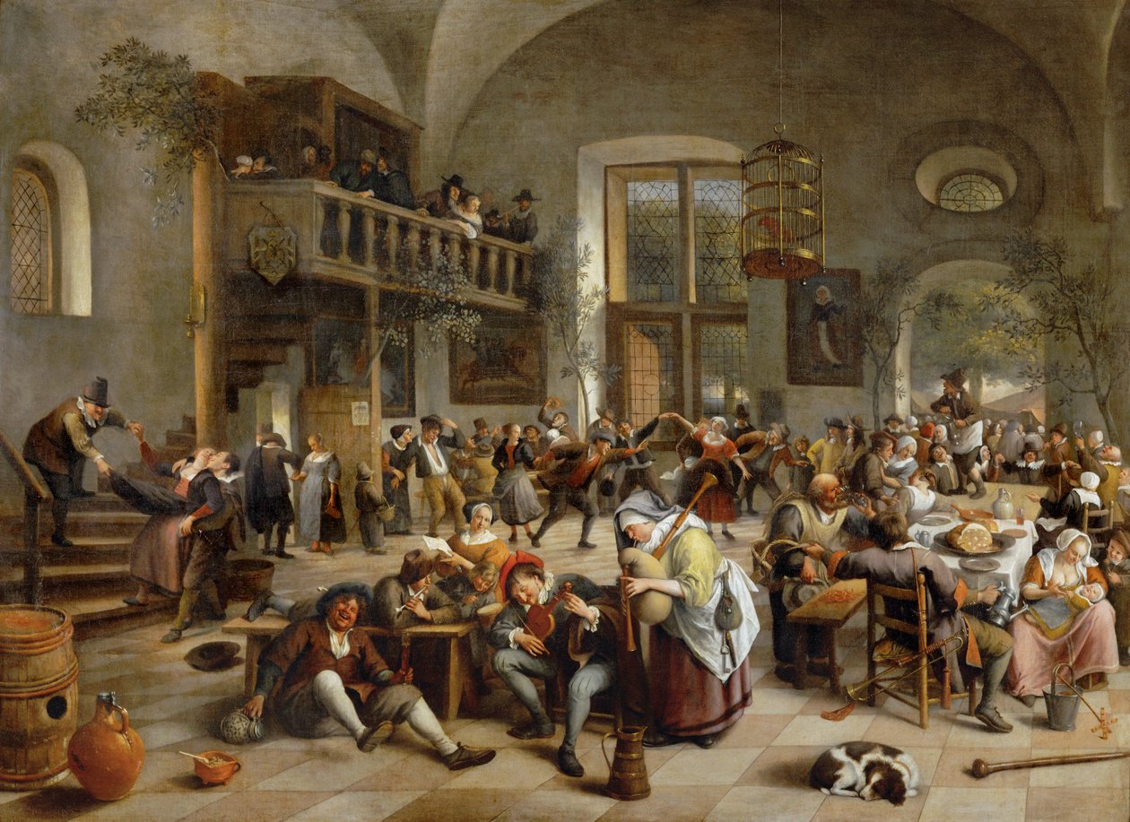 Festa in una taverna ... da Jan Havicksz. Steen
