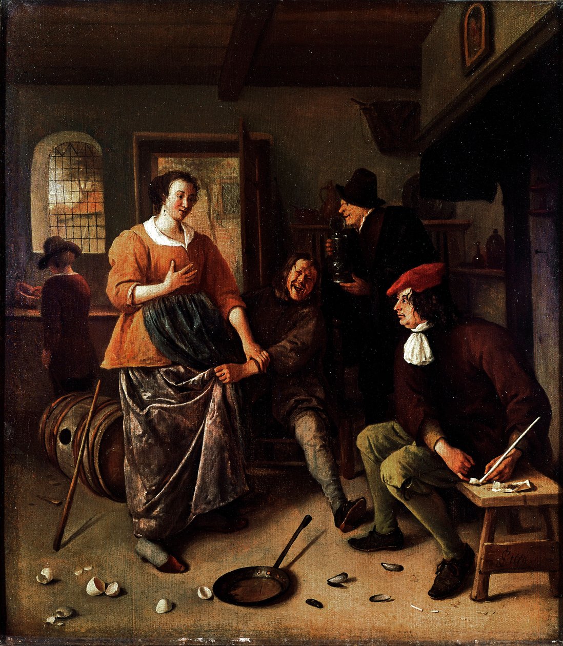 Le uova rotte da Jan Havicksz. Steen