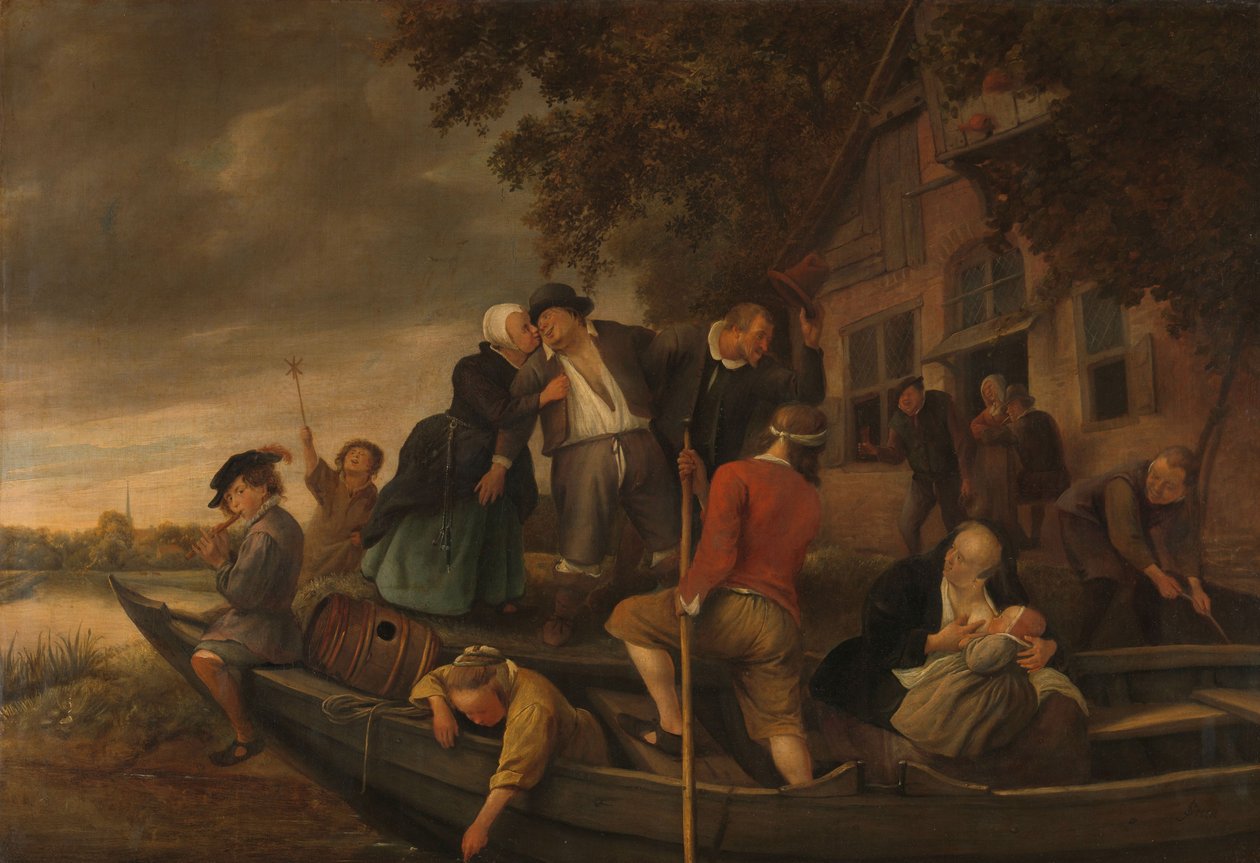 Il felice ritorno a casa da Jan Havicksz. Steen