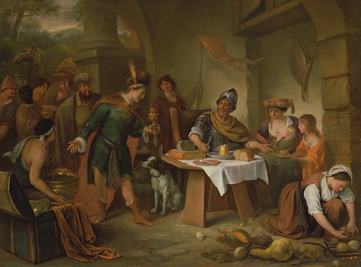 Manio Curio Dentato e gli Ambasciatori Sanniti da Jan Havickszoon Steen