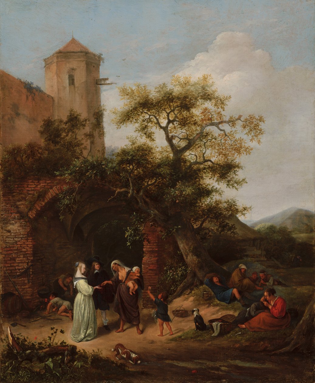 La chiromante da Jan Havickszoon Steen