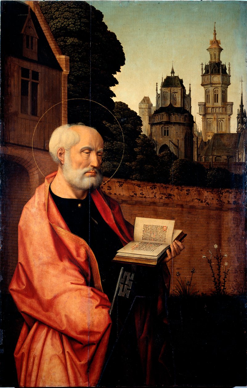 San Pietro (dettaglio) da Jan II Provost