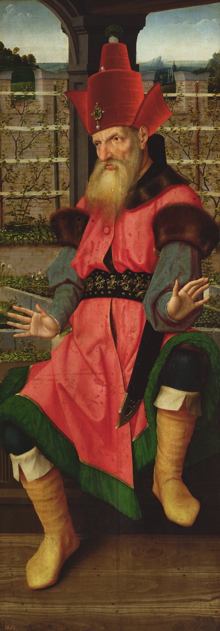 Il profeta Zaccaria da Jan II Provost